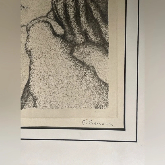 PIERRE ROLAND RENOIR greatgrandson of Pierre Auguste Set of (2) Drypoint Etching - Picture 11 of 16